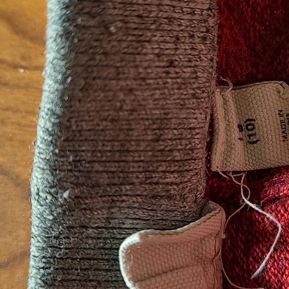 Gap Girl's Knit Warm Leggings Pants Pink Blue Size 10Y - Picture 2 of 4